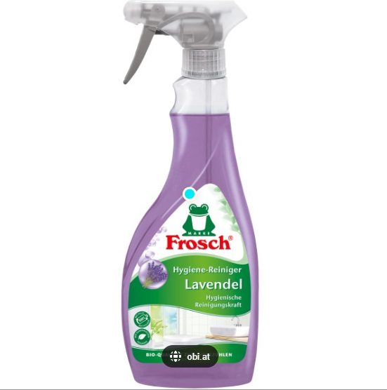 Frosch 500ml spray do czyszczenia łazienki Lawenda