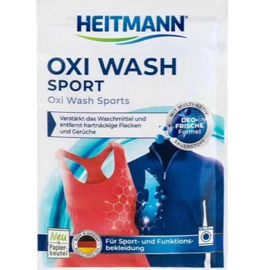 HEITMANN 50g odplamiacz do odzieży sportowej OXI WASH