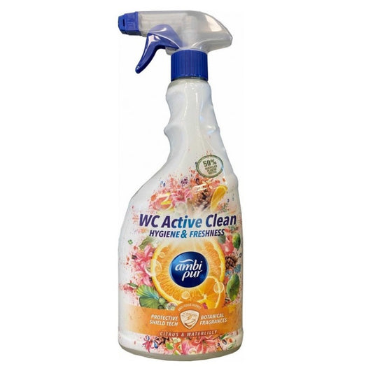 Ambi Pur 750ml spray do czyszczenia łazienki Cytrusy i Lilia Wodna