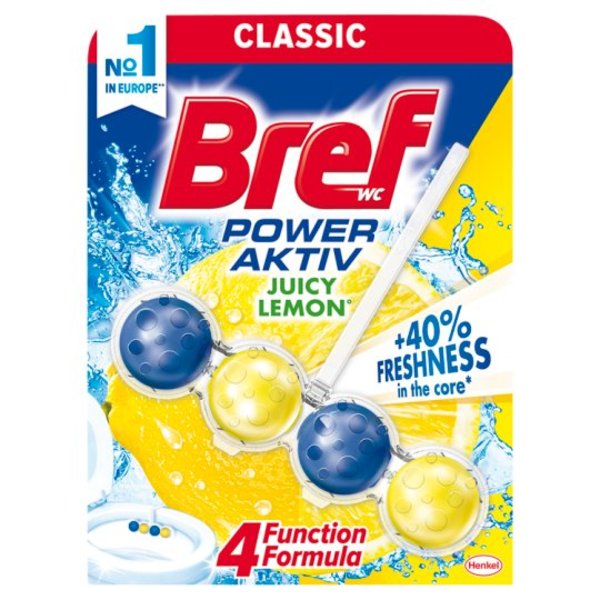 Bref Power Activ zawieszka do WC Cytrynowa